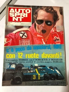 Rivista Magazine Auto Sprint 1976 Nr.25 Niki Lauda Tyrrell Scheckter Depailler - Bild 1 von 1