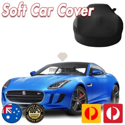 Cubierta de coche de spandex para Jaguar Softline negra lavable SIN ARAÑAZOS Foto 1 de 4