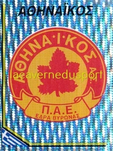 024 BADGE ECUSSON ATHINAIKOS PANINI PODOSFAIRO 1997 1998 - Picture 1 of 1