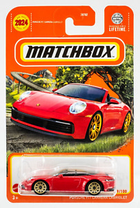 2024 Matchbox #79 Porsche 911 Carrera Cabriolet GUARDS RED | FSC