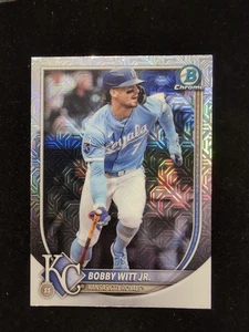 2025 Bowman Chrome Baseball Bobby Witt Jr Mojo! Pwe No Tr - Bild 1 von 3