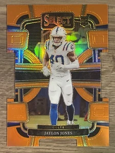 Panini Select Orange Due-Cut #42 Jaylon Jones 2023/499 - Imagen 1 de 2