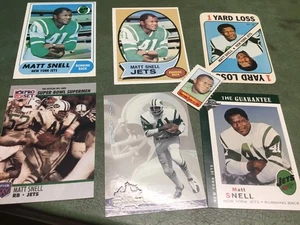 Matt Snell, Jets, (Ohio State), Lot of 7 Different - Picture 1 of 1