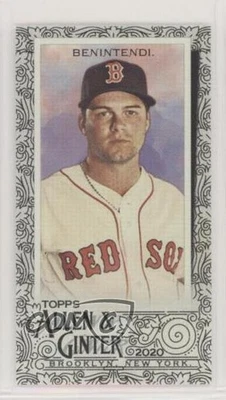 2020 Topps Allen & Ginter's Mini Black Andrew Benintendi #82 - Image 1 of 2
