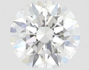 GIA CERTIFIED 0.20 Ct Natural F/VS1 Clarity White Diamond 3 MM Loose Round Cut - Picture 1 of 9