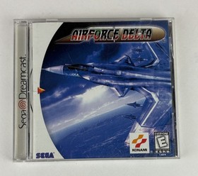AirForce Delta Sega Dreamcast 1999 Konami Complete Tested Working