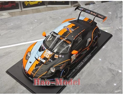 Spark 1:12 2023 Le Mans Porsche 911 RSR-19 GR Car Model Resin Diecast adult Gift - Immagine 1 di 4