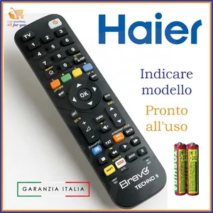 Universal Fernbedienung für Haier Bravo TV kompatibel Fernseher x Fernseher - Bild 1 von 1