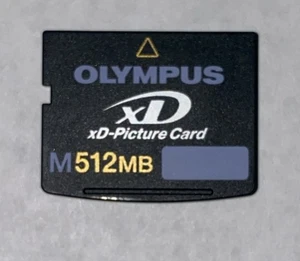 🔥 Olympus 🔥 xD Picture Card M 512MB Memory Card (Fits Fujifilm)  TESTED ✅✅ - Picture 1 of 2