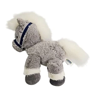Breyer Bridle Buddies Aurora World Grey White Horse Plush Toy Stuffed Animal - Picture 1 of 6