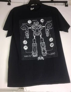 2017 Mighty Morphin Power Rangers Megazord Shirt Herren Größe Medium - Bild 1 von 3