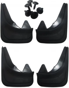 Moulded Car Mudflaps FOR HONDA Jazz (2002-2016) - Picture 1 of 3