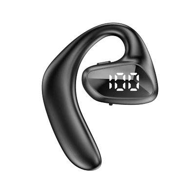 Single Earphone Bluetooth Open Ear Earbud Hands-free Call Headphone with MIC - Image 1 of 4