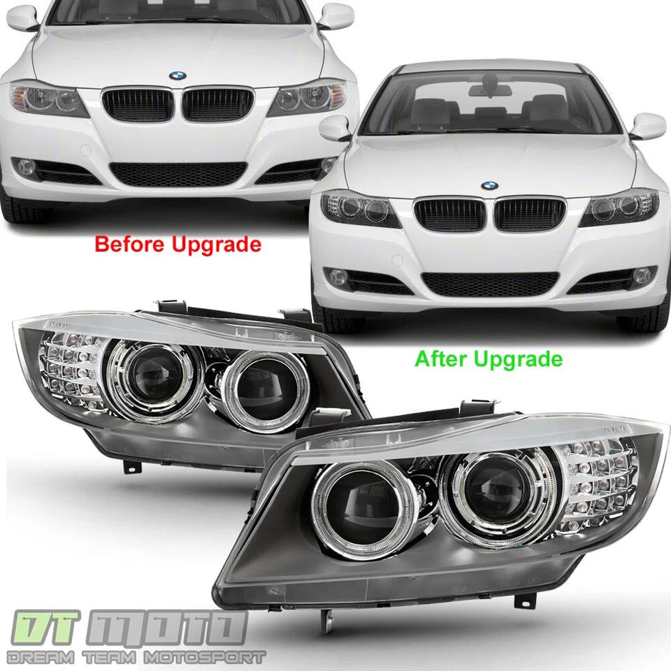 [Halógeno] Faros proyectores de señal LED BMW E90 serie 3 2009-2012 sedán/carro Foto 1 de 4