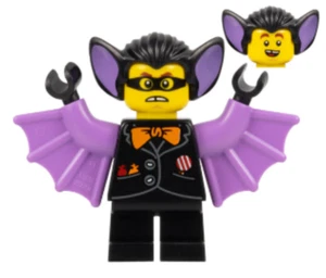 Lego Bat Suit Boy bam202202 Halloween LEGO Brand Store Minifigure - Picture 1 of 2