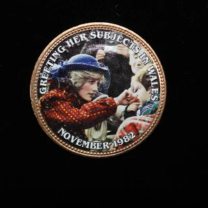 Princess Diana Coin Collection 1967 UK Penny Greeting Subjects Mystic Stamp - Picture 1 of 4