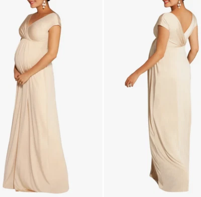Tiffany Rose Francesca Maternity/Nursing Maxi Dress  Sz 1 =4/6 US   $340  *1590 - Image 1 of 3