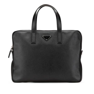 PRADA Safiano Aktentasche Aktentasche Businesstasche 2VE368 Herren 【Gebraucht】 - Bild 1 von 14