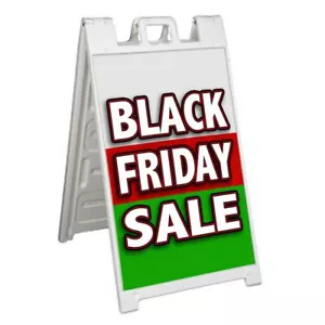 BLACK FRIDAY SALE Signicade 24x36 Aframe Sidewalk Sign Banner Decal CLEARANCE - Picture 1 of 9