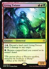 Living Twister FOIL War of the Spark NM Red Green Rare MAGIC MTG CARD ABUGames