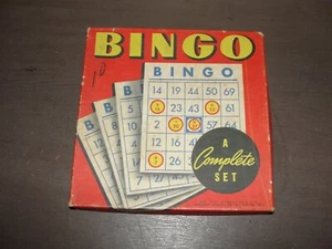 Vintage Bingo Game Set, Whitman Publishing Complete Extras - Picture 1 of 8