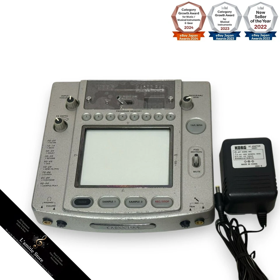 Korg KP-2 Kaoss Pad Dynamic Effect Sampler Japan KP2 Musikinstrument Digital - Bild 1 von 4