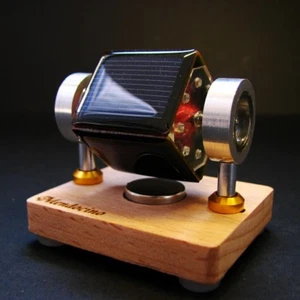 Tiny Mendocino Motor magnetic suspension Solar toy Scientific physics toys - Picture 1 of 7