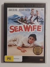Sea Wife DVD GC Region 4 Classic 1957 Richard Burton, Joan Collins Free Postage 