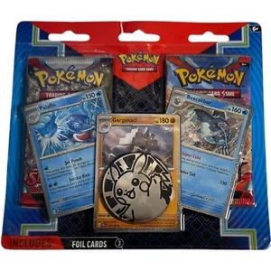 Pokémon Palafin, Garganaci, Baxcalibur Karten mit 2 Booster Packs & Münze - Bild 1 von 3