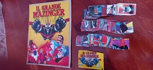 ALBUM IL GRANDE MAZINGER EDIERRE 1979 VUOTO+SET COMPLETO 1/300 FIGURINE NUOVE - Imagen 1 de 12