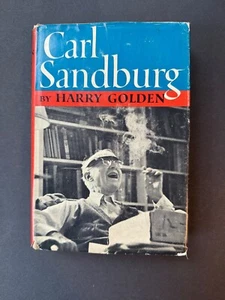 Carl Sandburg, 1961 1. Auflage Biografie von Harry Golden, signiert vom Autor - Bild 1 von 19