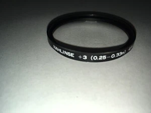 Nahlinse +3 (25-33cm) d49mm - Bild 1 von 4