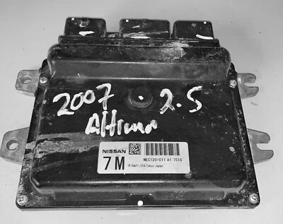 2007 Nissan Altima ECU MEC120-011 A1  — 第 1/4 张图片