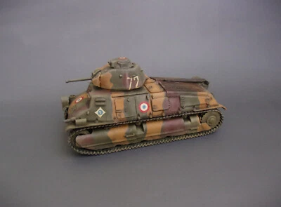 Pro Built Somua S35 Francés Segunda Guerra Mundial Tanque Medio 1/35 Francia 1940 Foto 1 de 4