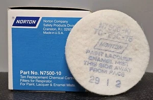 Norton N7500-10 Ersatz-Atemschutzfilter (für Lack Lack Emaille Nebel) - Bild 1 von 3