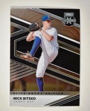 2020 Elite Extra Edition Silver Opti-Chrome #24 Nick Bitsko - Tampa Bay Rays