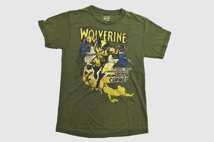 Marvel Wolverine Youth Boys Adamantium Time Burnout Shirt New Small (8) - Picture 1 of 7
