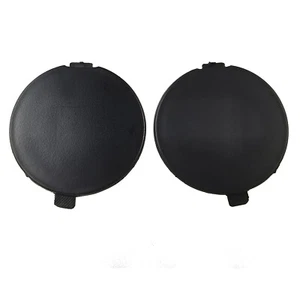 Pair Rear Bumper Towing Hook Covers Round Tow Eye Caps For Mazda 3 2014-2016 - Picture 1 of 6
