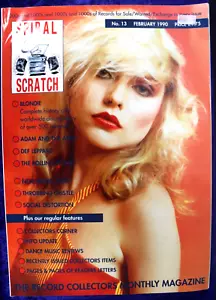 SPIRAL SCRATCH Magazine 1990 #13 Blondie Def Leppard Rolling Stones F2 - Picture 1 of 3