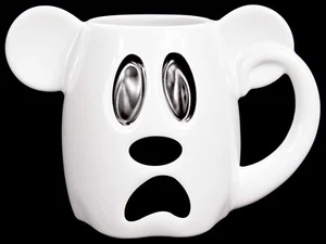 Taza Fantasma Halloween Mickey Mouse Cerámica 2018 Disney Parks ¡Abuja a ti! - Imagen 1 de 10
