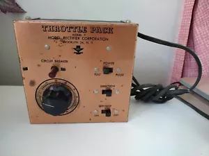 Vintage Throttle Pack Model 3 Transformer: Rectifier Corp Brooklyn NY - Picture 1 of 5