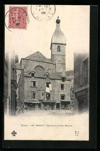 CPA Murat, L´Eglise et Vieille Maison - Picture 1 of 2