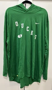 Nike Dri-Fit Oregon Ducks Long Sleeve Hooded T-Shirt XXL (DD702) - Picture 1 of 1