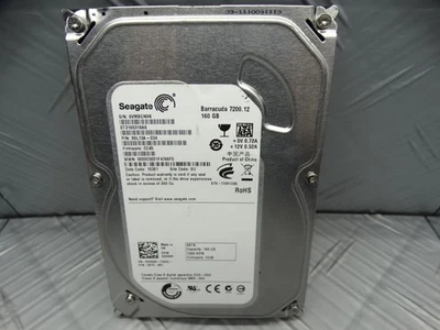 Seagate Barracuda SATA 160GB 7200 RPM ST3160318AS / 9SL13A-034 - Image 1 of 4