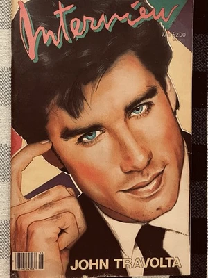 INTERVIEW MAGAZINE JUNE 1985 JOHN TRAVOLTA - Image 1 of 4