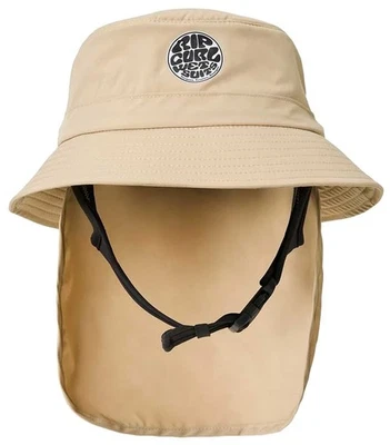 Sombrero de cubo Rip Curl Surf Series - Caqui claro - Nuevo Foto 1 de 2