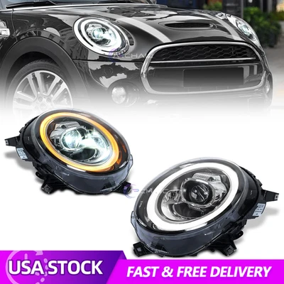 LED Headlights for MINI Clubman F54 Cooper F55 F56 F57 2014-2024 Halogen Version - Изображение 1 из 4