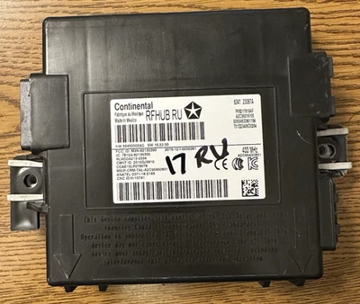 Mopar 68217819AF 2017 Chrysler Pacifica RF Hub Keyless Entry TPMS Receiver OEM - Image 1 of 4