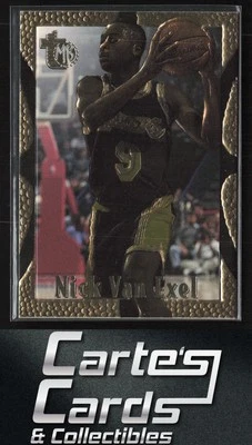 Nick Van Exel 1994-95 Topps Embossed #48 Golden Idols Los Angeles Lakers - Image 1 of 2