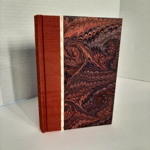 Encuadernación de marca de agua de diario forrado encuadernado a mano Port Townsend WA de colección - Imagen 1 de 6